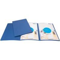 Dossier de candidature Biella Bleu Carton Paquet de 20 unités