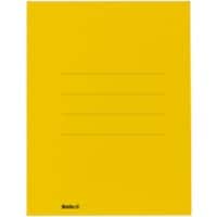 Chemise à trois rabats Biella Recycolor A4 Jaune Carton 25 x 32 x 0,2 cm Paquet de 25