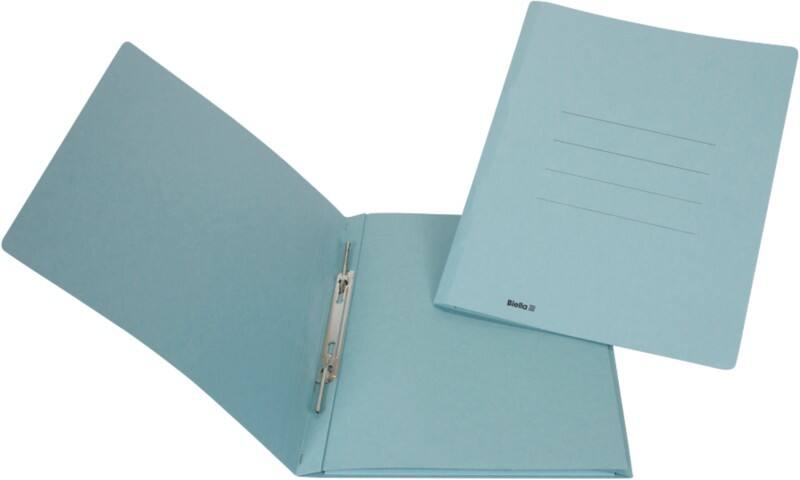 Chemise à rabats Biella A4 Bleu Carton 25 x 34 x 0.3 cm Paquet de 25