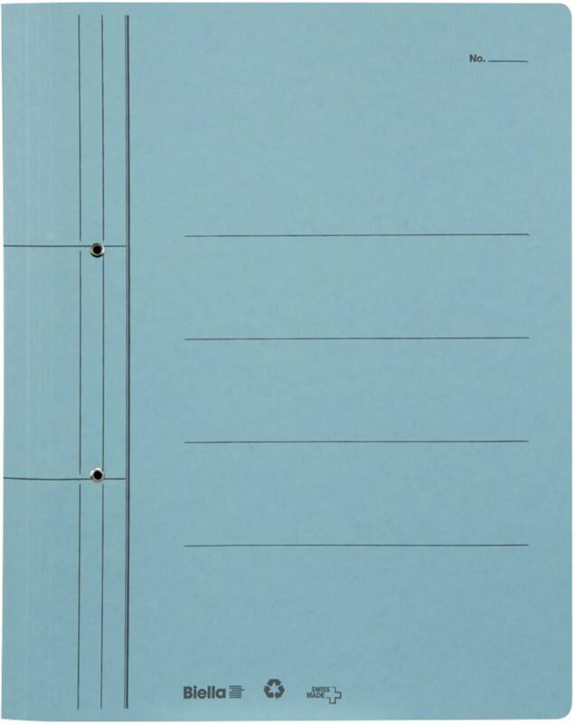 Dossier Biella A4 Bleu Carton 25 x 34 x 0.4 cm Paquet de 25