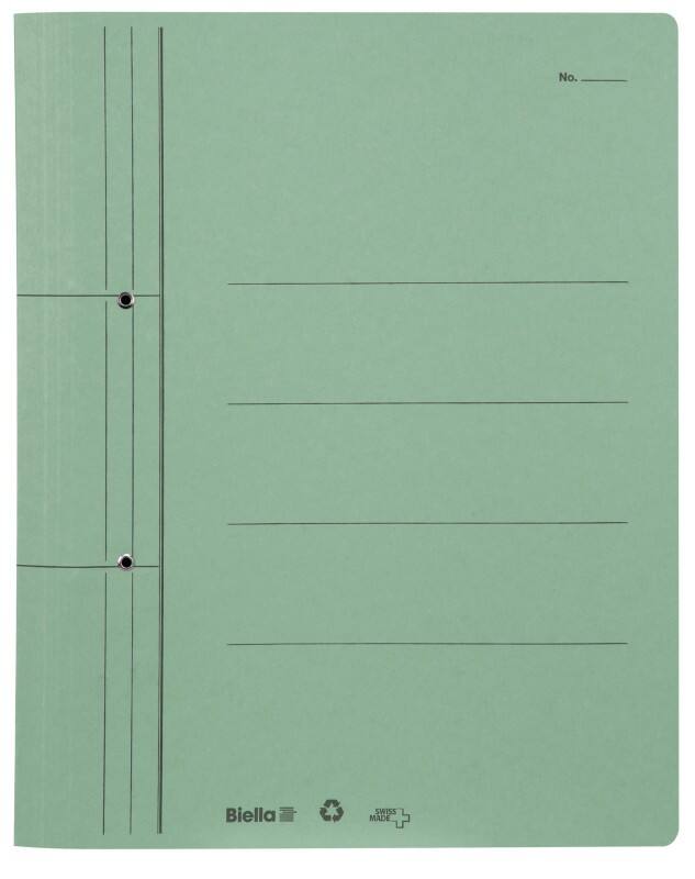 Dossier Biella A4 Vert Carton 29 x 34 x 0,3 cm Paquet de 25