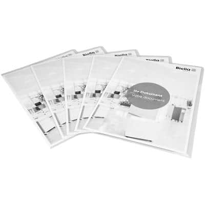 Dossiers transparents Biella Everyday A4 Transparent PP lisse Paquet de 200