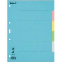 Intercalaires Biella Vierge Assortiment 6 intercalaires Carton 0461406.00 25 Unités