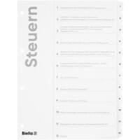 Intercalaires Biella Biella Expert Vierge Blanc 12 intercalaires Carton 04690112.90 10 Unités