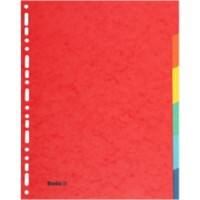 Intercalaires Biella TopColor Vierge Assortiment 6 intercalaires Carton 0479006.00 50 Unités