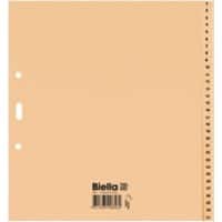 Biella Register A4 Braun 1-31 Papier mit 10 Stück