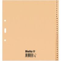Répertoires Biella A4 Marron 31 onglets Papier 1 à 31 Paquet de 10