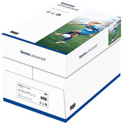 Papier imprimante tecno Universal Quickbox A4 Blanc 80 g/m² 2500 Feuilles