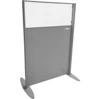 Écran de protection portable Manorga 7035 Module de départ Plexiglas Gris 150 cm