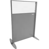 Écran de protection portable Manorga 7035 Module de départ Plexiglas Gris 175 cm