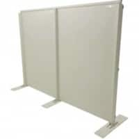 Écran de protection portable Manorga 7035 Module de départ Acier Gris 175 cm