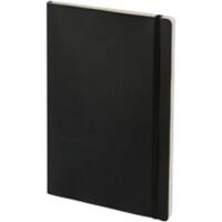 Biella Notizbuch Kompagnon Softcover 21 x 29,7 cm A4 gepunktet schwarz 3 Stück
