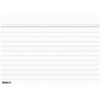 Fiches index Biella Blanc 15 x 21 x 2.2 cm Paquet de 300 feuilles