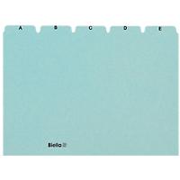 Cartes-guides Biella A5 Bleu A-Z Paquet de 3