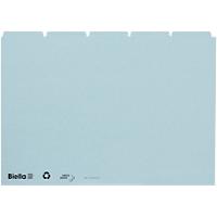 Cartes-guides Biella A5 16 x 21 x 1.3 cm Carton Bleu 5 Unités