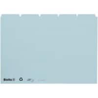 Cartes-guides Biella A5 16 x 21 x 1.3 cm Carton Bleu 5 Unités