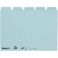 Biella Leitkarten 25-teilig blau A6 11,5 x 15 x 1,3 cm Karton 5 Stück