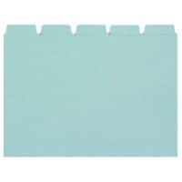 Biella Leitkarten 25-teilig blau A7 8,5 x 10,5 x 1,3 cm Karton 3 Stück