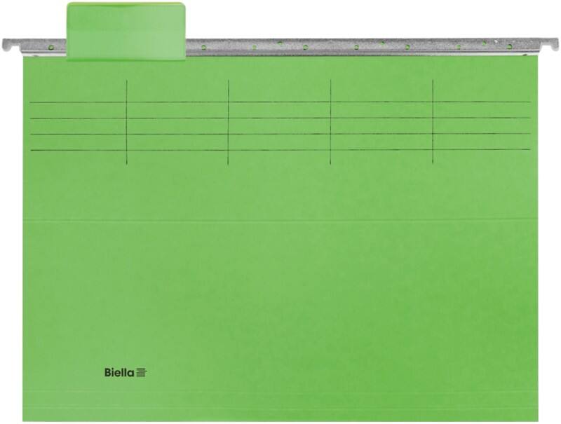 Biella Hängeregistratur A4 Hellgrün 25 Stück