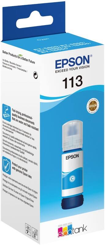 Recharge d’encre Epson 113 D’origine C13T06B240 Cyan