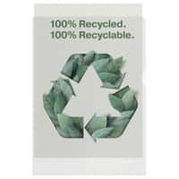 Pochettes coin Esselte 627496 100% recyclée A4 mat polypropylène 100 microns 100 unités