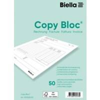 Carnet de factures Biella A6 Paquet de 10