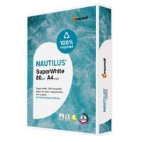 Nautilus SuperWhite DIN A4 Druckerpapier 80 g/m² Glatt Weiß 500 Blatt