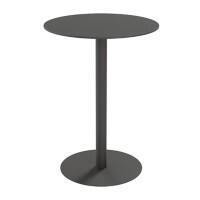 Table de cantine Paperflow Cross Ronde 80 x 110 cm Noir