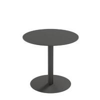 Table de cantine Paperflow Cross Ronde 80 x 75 cm Noir