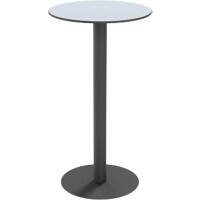 Table de cantine Paperflow Cross Rond 60 x 110 cm Gris