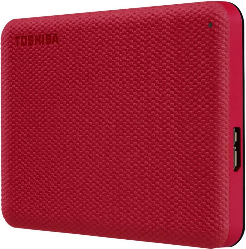 HDD externe Toshiba 1 To Canvio Advance USB-A 3.2 Rouge