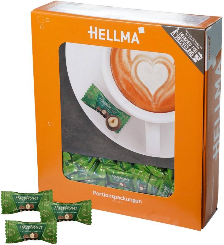 Noisettes au chocolat Hellma 380 Unités