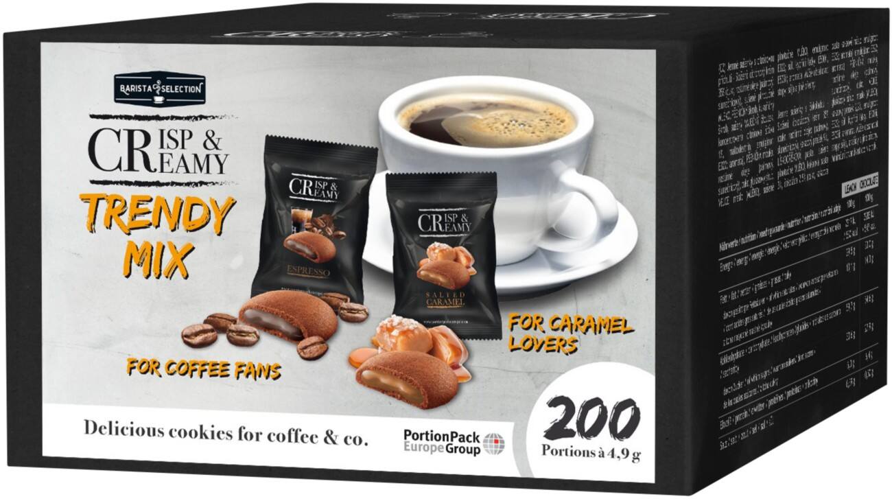 Chocolats Hellma Crisp and Creamy Paquet de 20 unités