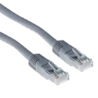 ACT RJ45 (8P8C) Male U/UTP CAT6 Patchkabel RJ45 (8P8C) Male IB8005 Grau 5 m