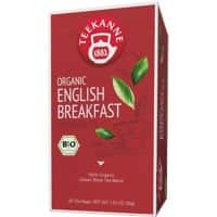 Thé noir Teekanne Bio Organic English breakfast Paquet de 20 unités