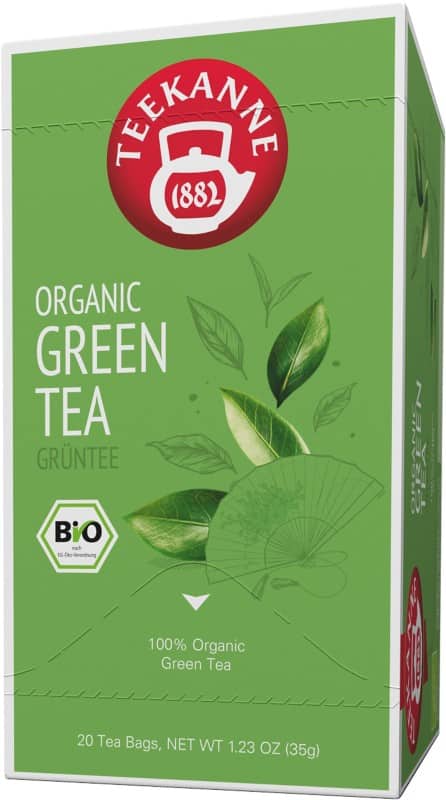 Thé vert TEEKANNE Bio Organic Paquet de 20 unités