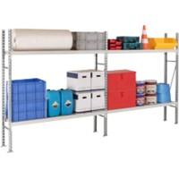 Rayonnage de départ MANORGA Epsivol One 3 Étagères 1500 x 600 x 2500 mm Argenté