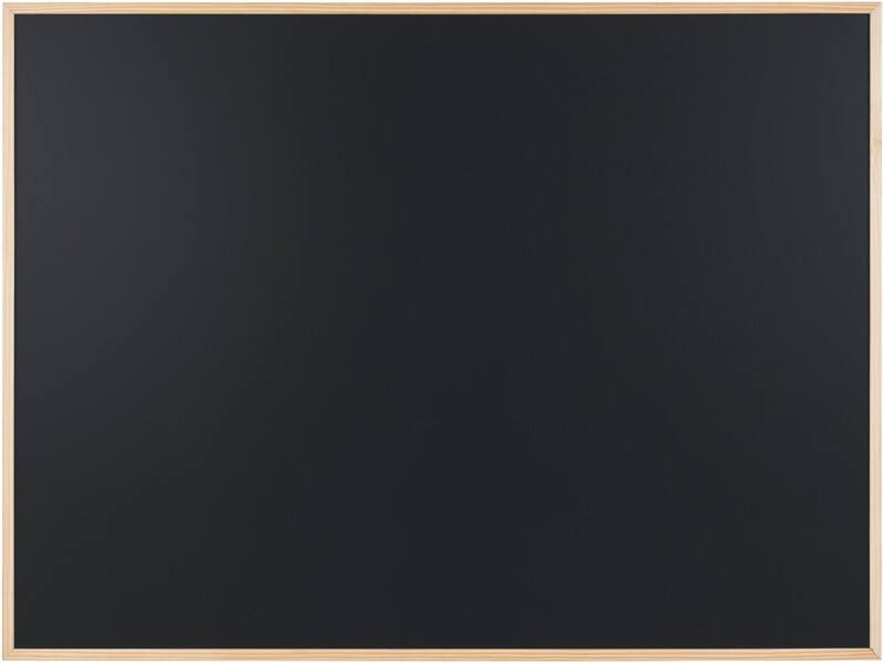 Tableau noir Bi-Office Basic 120 (L) x 1,4 (P) x 90 (H) cm Noir