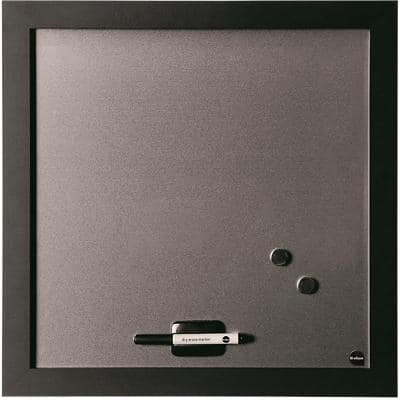 Bi-Office Black Shadow Whiteboard 45 (B)x45 (H) cm Schwarz