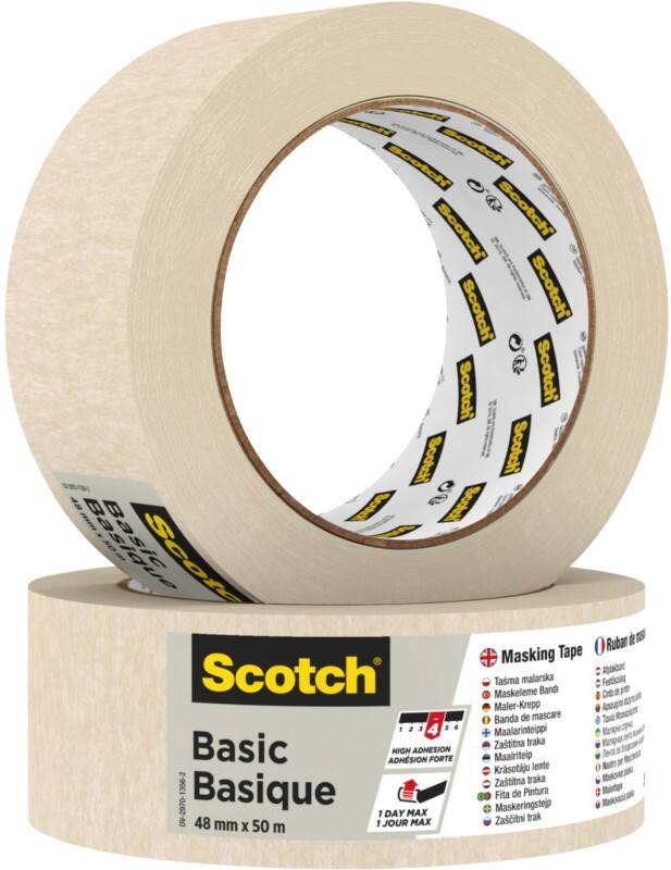 Scotch Klebeband Basic 48 mm x 50 m