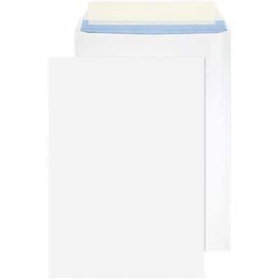 Enveloppes Purely Everyday Pocket Sans fenêtre C5 162 (l) x 229 (h) mm Bande adhésive Blanc 100 g/m² 50 Unités