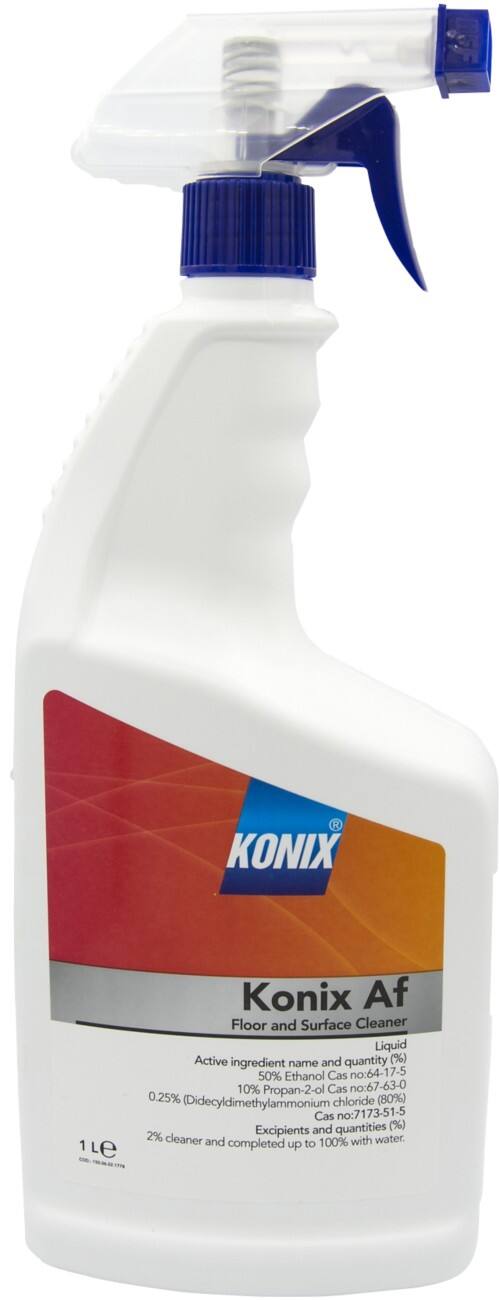 Spray nettoyant multi-surface KONIX À base d'alcool 1 L