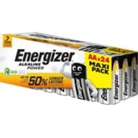 Energizer Batterien Alkaline Power AA LR6 2700 mAh Alkali 1.5 V 24 24 Stück
