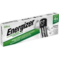 Piles Energizer AA 4 mAh Alcaline 10 Unités