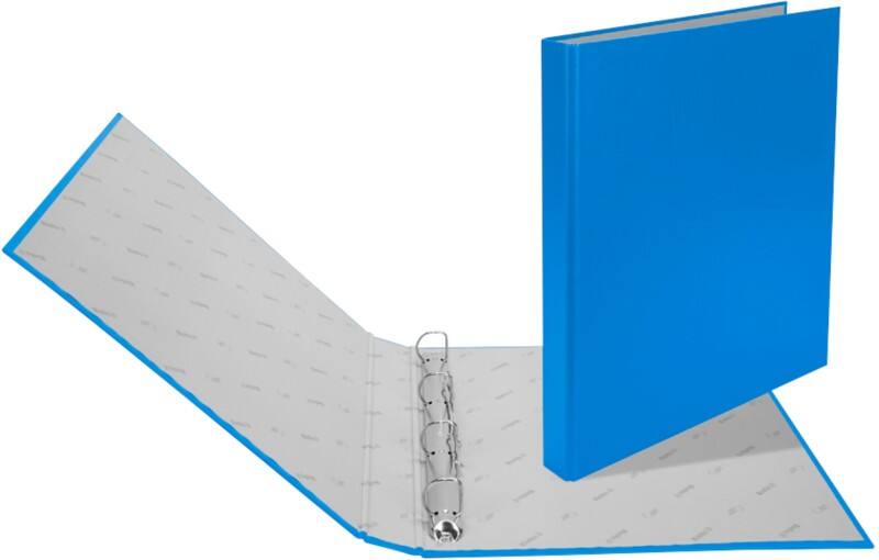 Biella Zeigebuch A4 4 Ring 20 mm Karton Blau 10 Stück