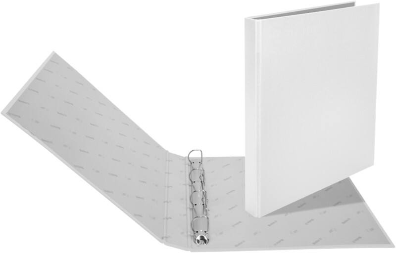 Biella Zeigebuch A4 4 Ring 20 mm Karton Weiss 10 Stück