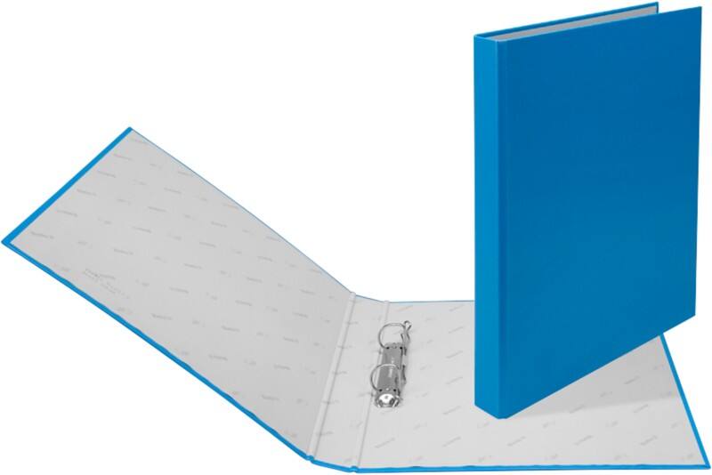Biella Ringbuch Combi A4 2 Ring 20 mm Karton Blau 10 Stück