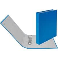 Classeur à anneaux Biella Ringo-Plast A5 2 anneaux 25 mm Carton Bleu Paquet de 10