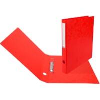 Biella Ringhefter TopColor A4 2 Ring 25 mm Karton Rot 20 Stück