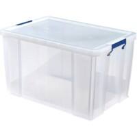 Boîte de rangement Bankers Box Plastique 85 l 390 x 660 x 440 mm Transparent